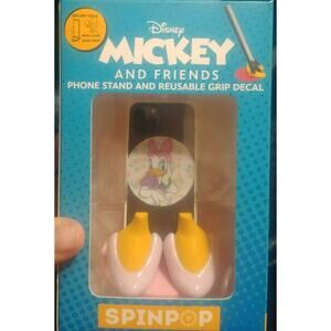 Spin Pop Disney Daffy Mickey and Friends Phone Stand & Reusable Grip Decal NEW